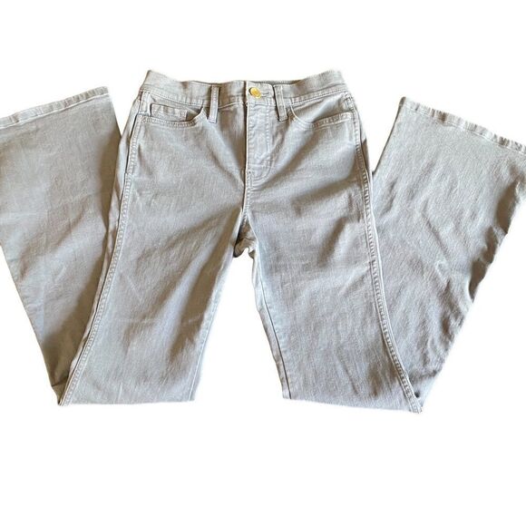 Ryegrass High-Waisted Semi-Flare grey Jeans size 4 - Picture 3 of 10